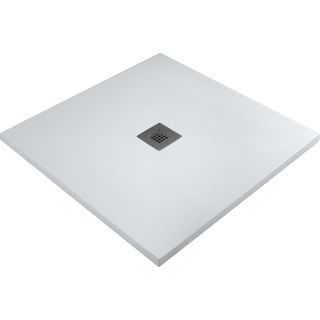 Душевой поддон Allen Brau Priority 100x100 8.31005-21 Белый камень